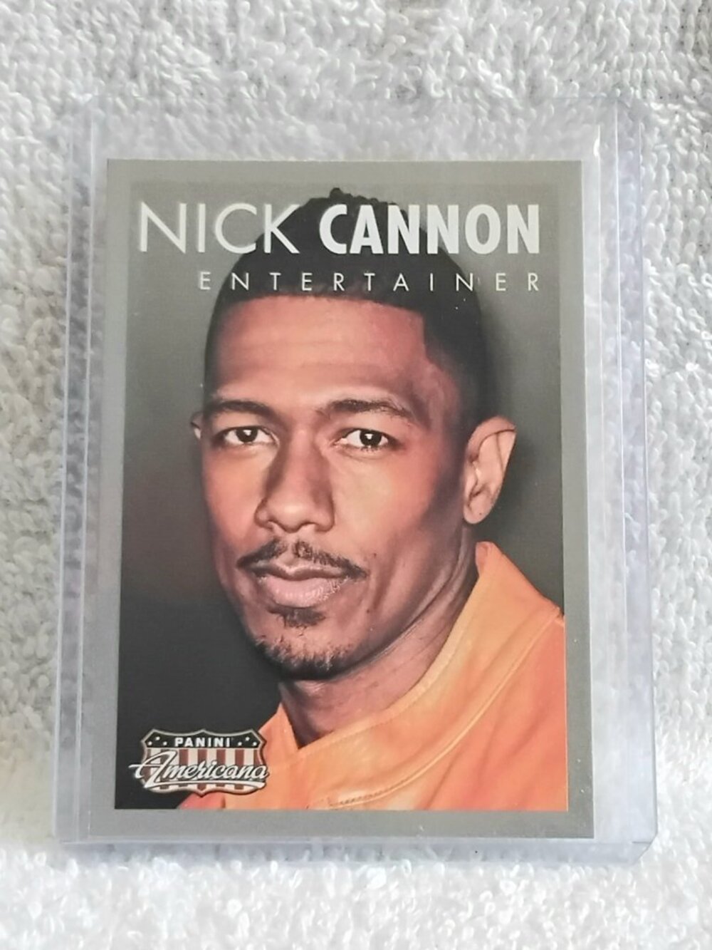 5/$20 Mint 2015 Panini Nick Cannon Entertainer Americana Card No. 58!!